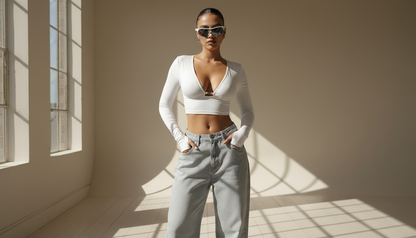 Chic Spice V-Neck Top