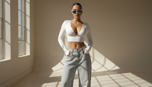 Chic Spice V-Neck Top