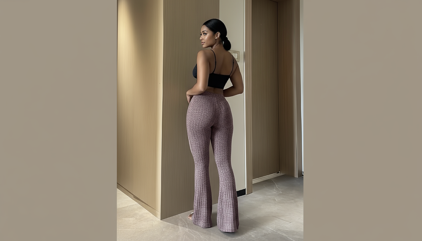 Chic Flare High Waist Pants