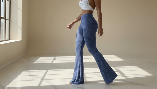Chic Flare High Waist Pants