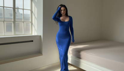Elegant Long Sleeve Bodycon Dress