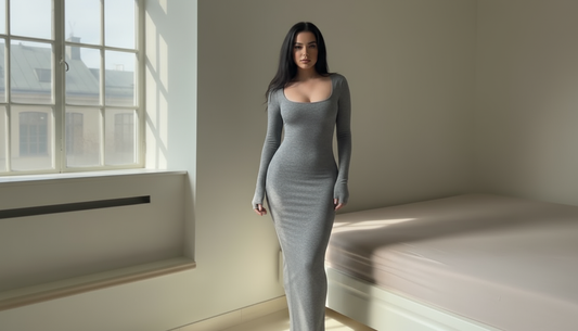 Elegant Long Sleeve Bodycon Dress