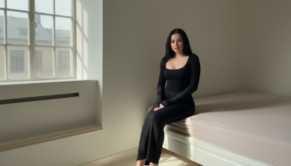 Elegant Long Sleeve Bodycon Dress