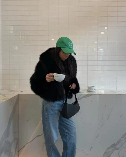 Cozy Street Fuskpälsjacka