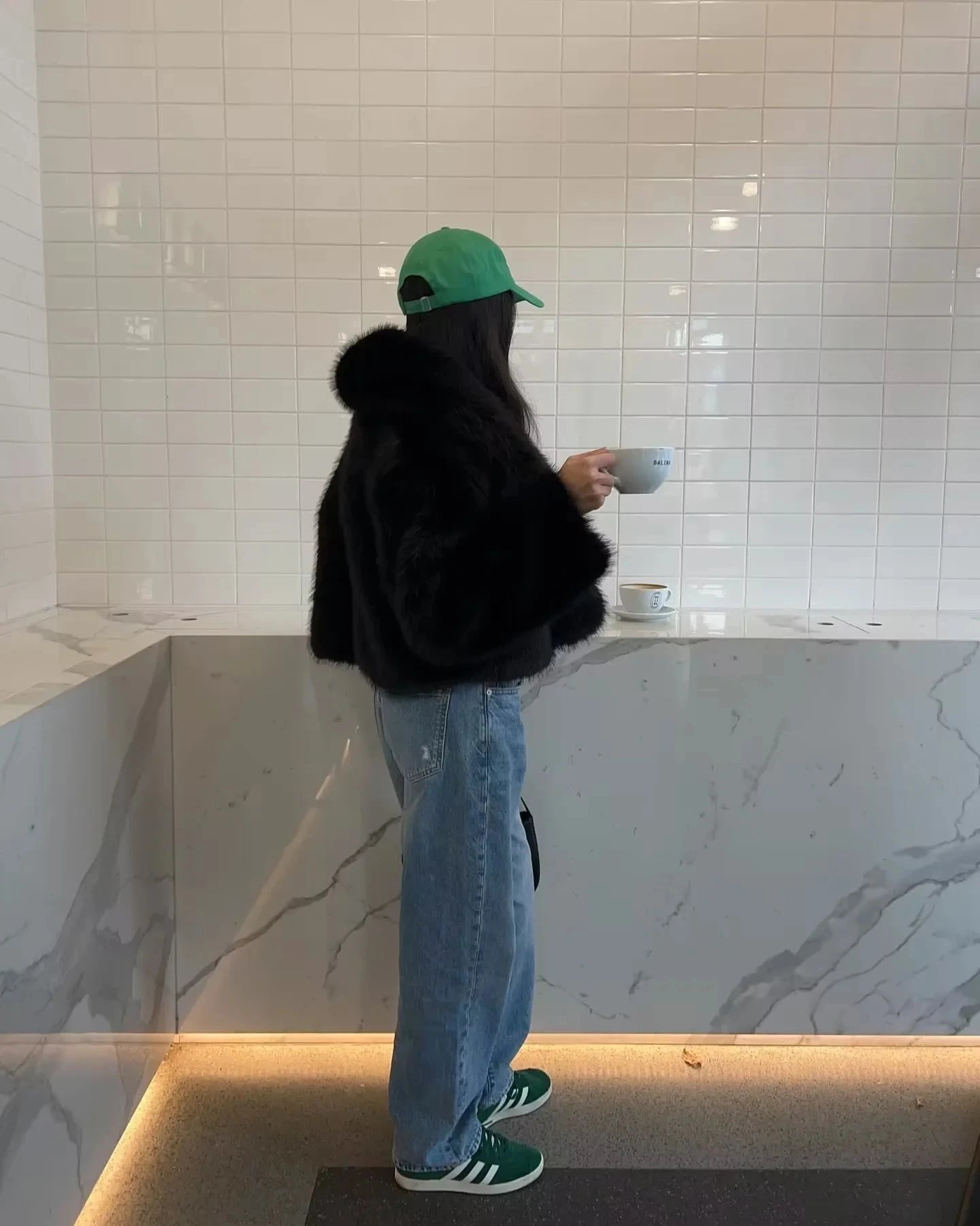 Cozy Street Fuskpälsjacka