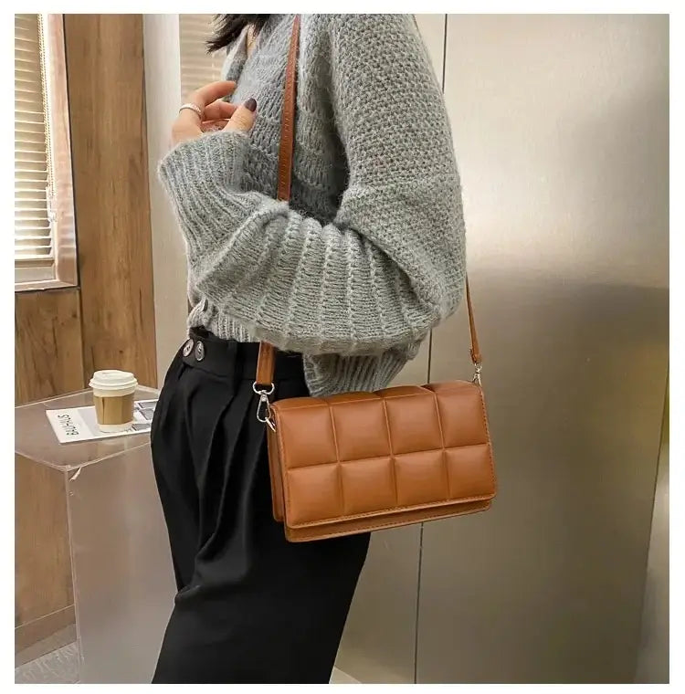 Chic PU Leather Shoulder Bag