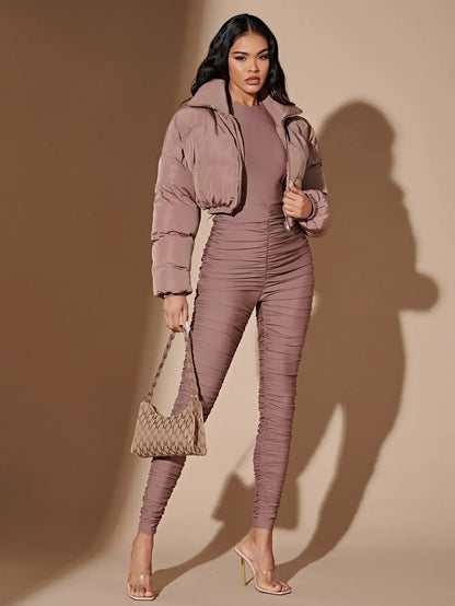 Cozy Winter Puffer for Women