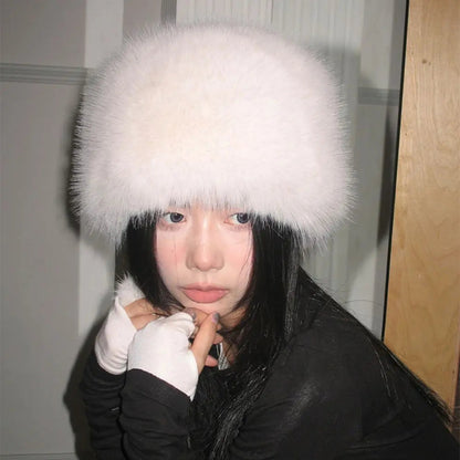 Cozy Faux Fur Russian Hat